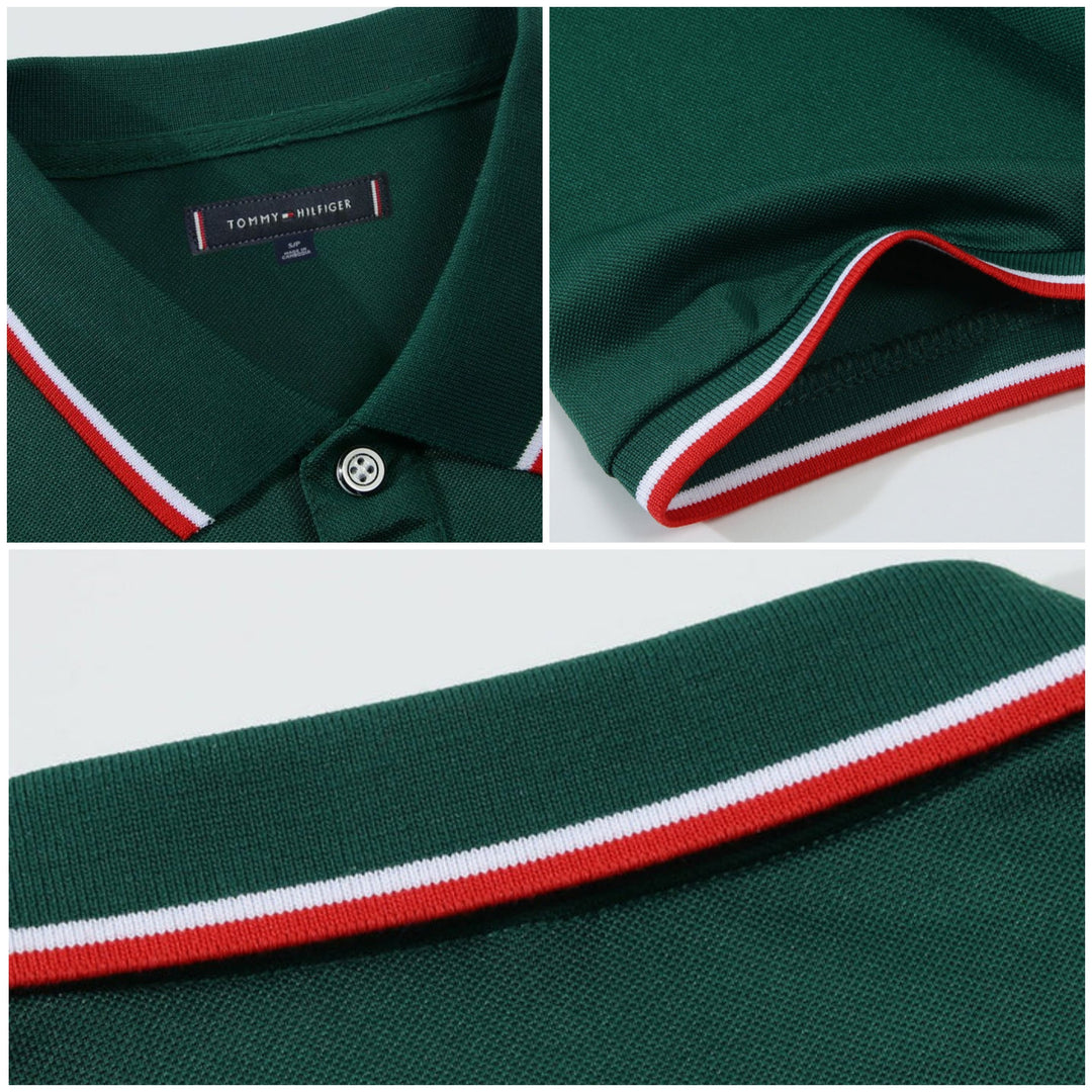 TOMMY HILFIGER - ELEGANT MEN'S POLO