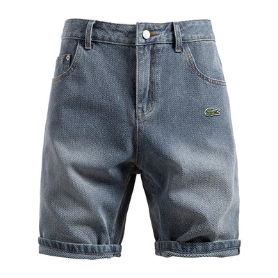Men's casual denim shorts