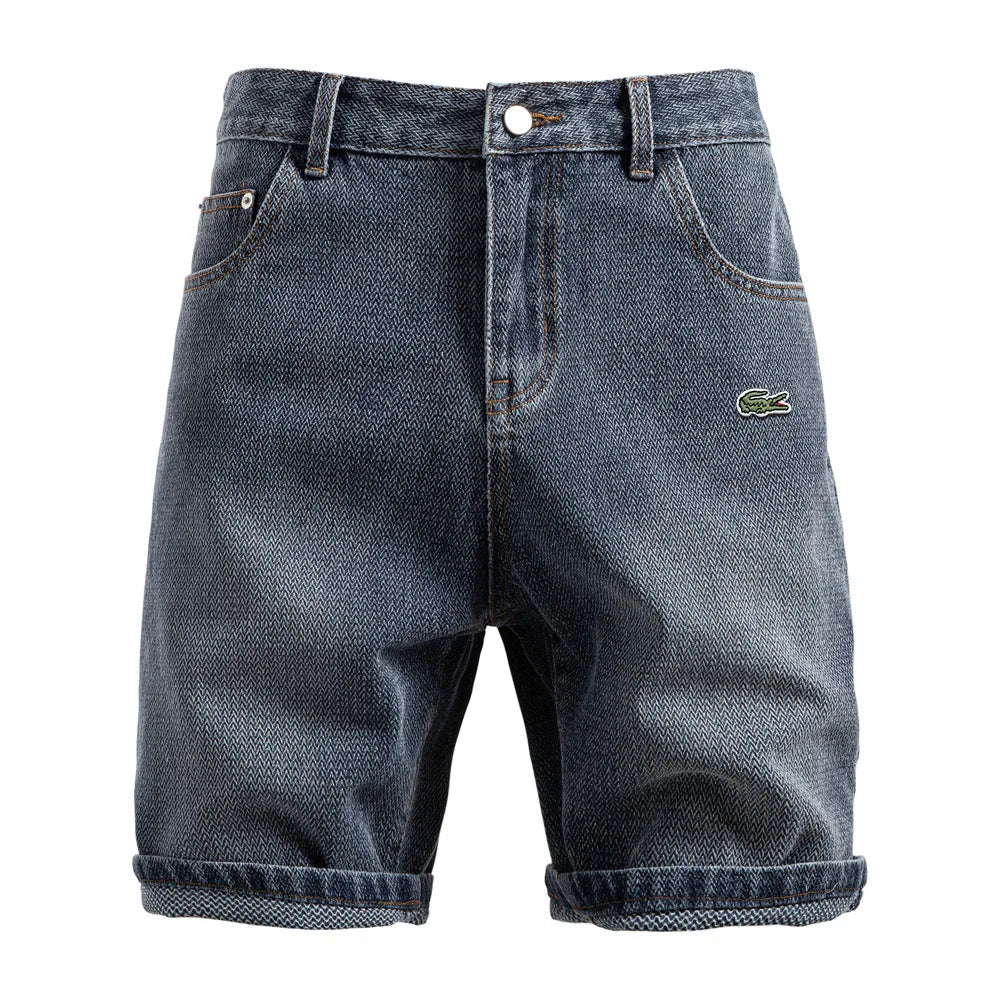 Men's casual denim shorts