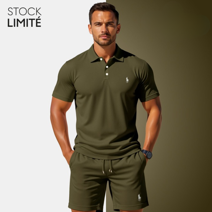 Men's Polo & Shorts Set – R&L® - Limited Edition